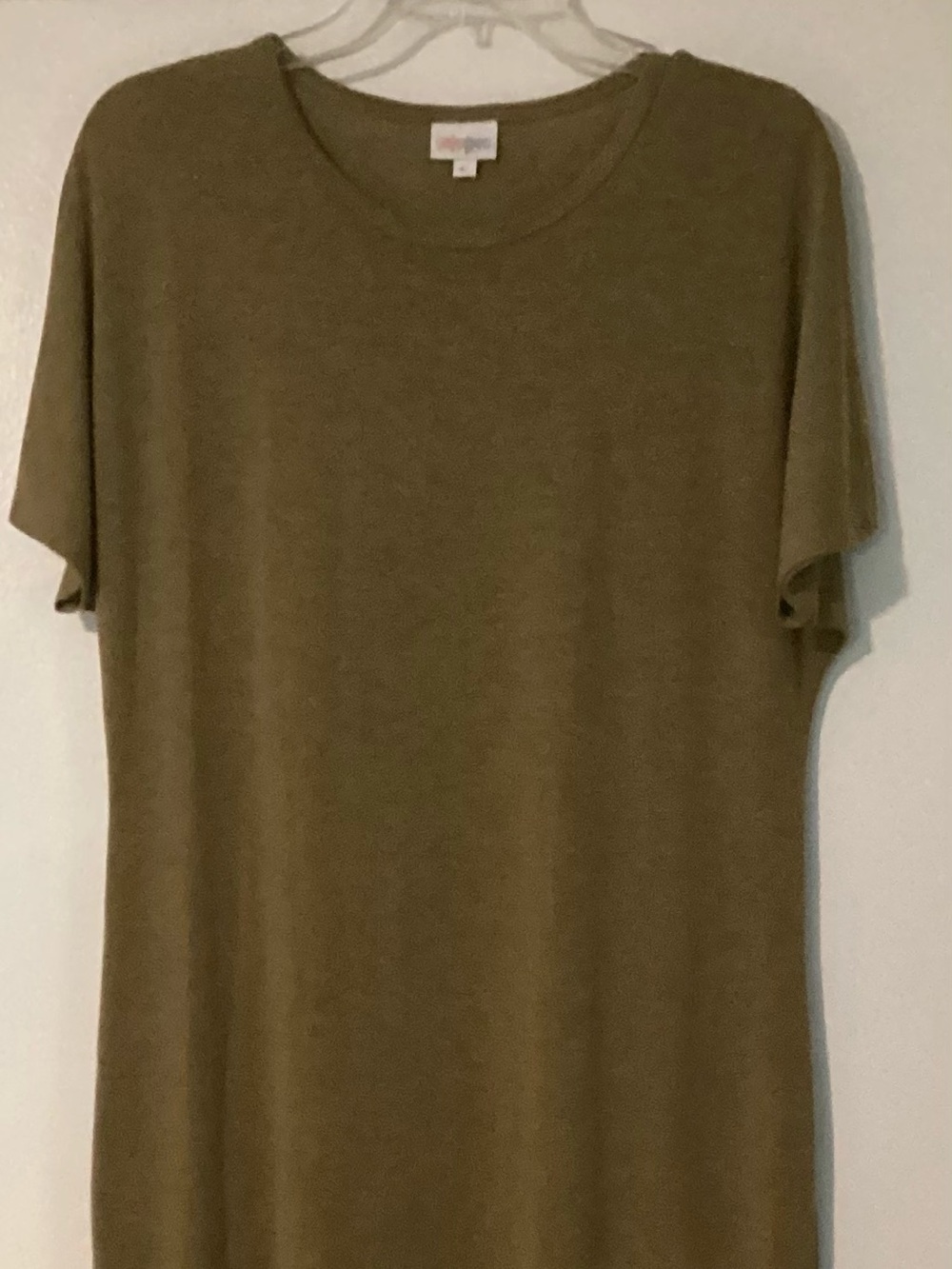 LuLaRoe Olive Green Maxi Dress